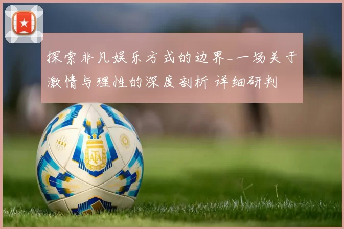 探索非凡娱乐方式的边界_一场关于激情与理性的深度剖析 详细研判