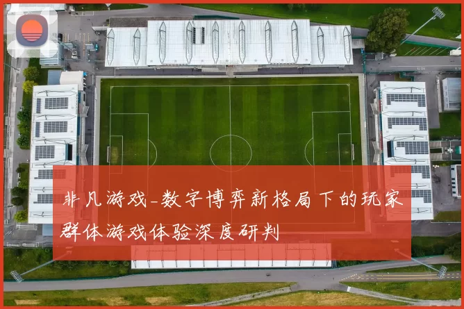 非凡游戏_数字博弈新格局下的玩家群体游戏体验深度研判